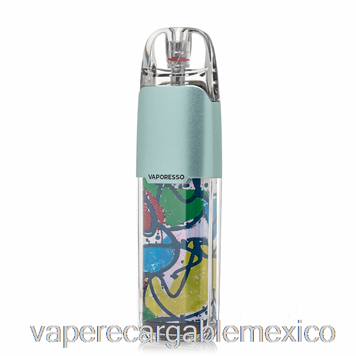 Vape Recargable Vaporesso Luxe Q2 Se Pod System Abstracto Verde